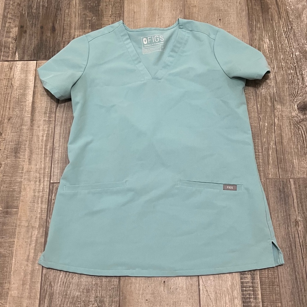 Figs Scrub Top XS